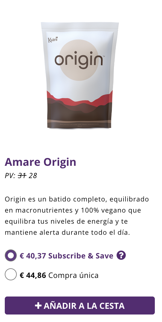 amare energy+ supplemento